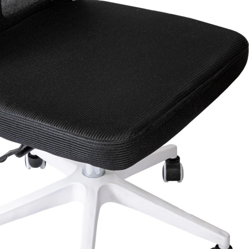 Silla de Oficina Malla HY-697 Negra/Blanca Silla de Oficina Malla HY-697 Negra/Blanca