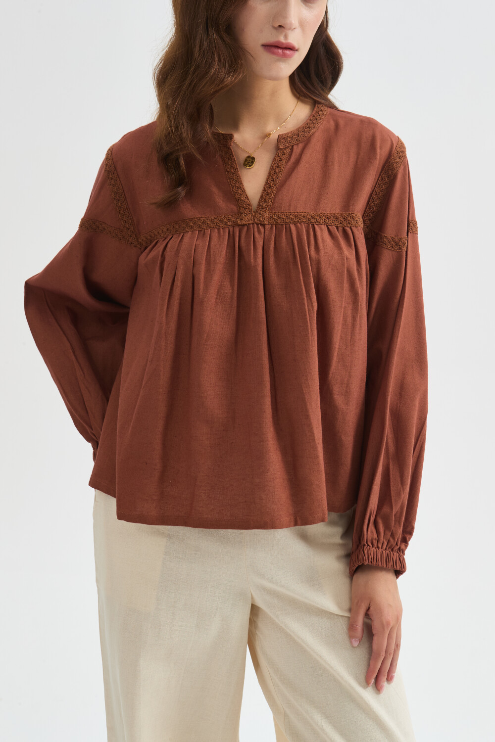 Blusa Xirla Canela