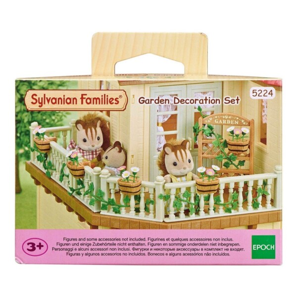 Sylvanian Families Set Decoración Jardín Plantas Juguete Sylvanian Families Set Decoración Jardín Plantas Juguete