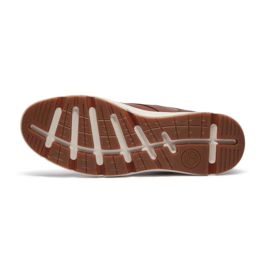 Zapatillas Mid Lace Up Hombre Rust Full Grain