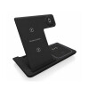 Cargador Inalámbrico 3 En 1 Plegable Color Negro Cargador Inalámbrico 3 En 1 Plegable Color Negro