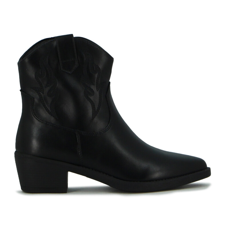 Botas Tejanas Mujer Darkness Negro