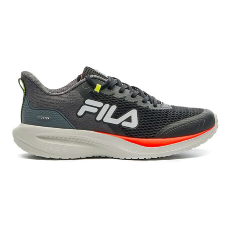 Fila Extra Masculino Negro-Coral