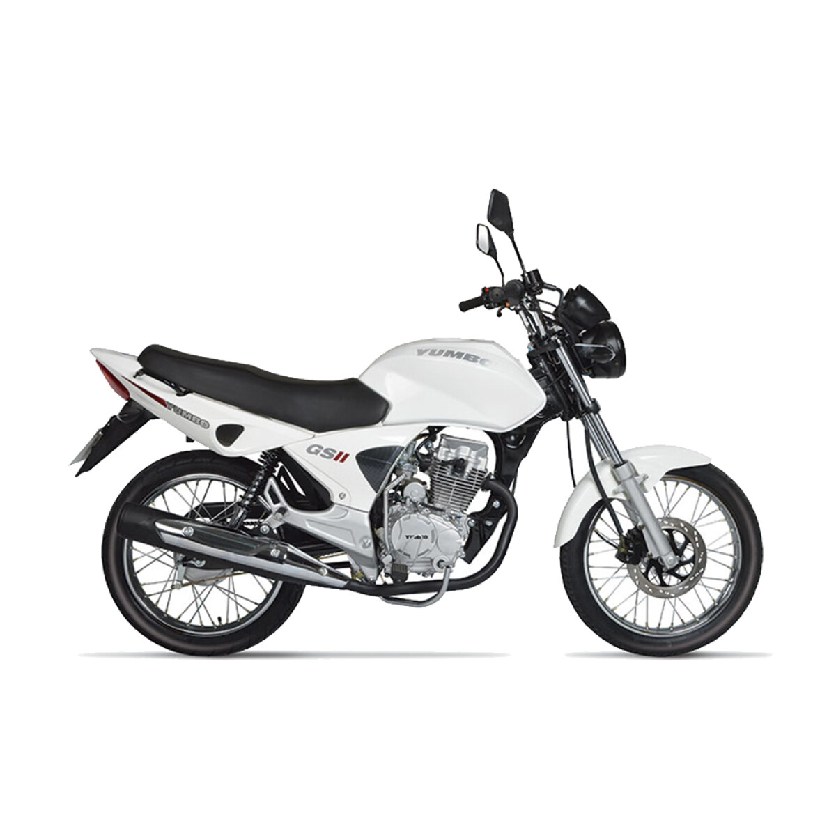 Moto Yumbo GS 125 II Leds - Blanco 