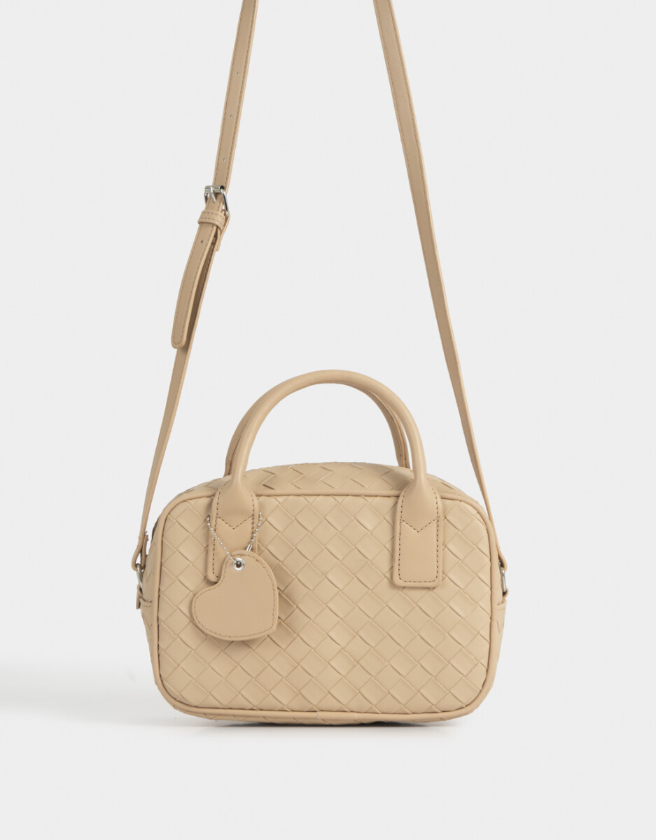Cartera Bowling Trenzada 
