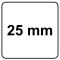 Tee PVC 25 mm