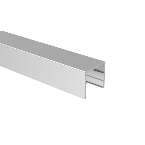 Regleta aluminio para cinta LED IX1627 1mt 12x11mm ZU0690