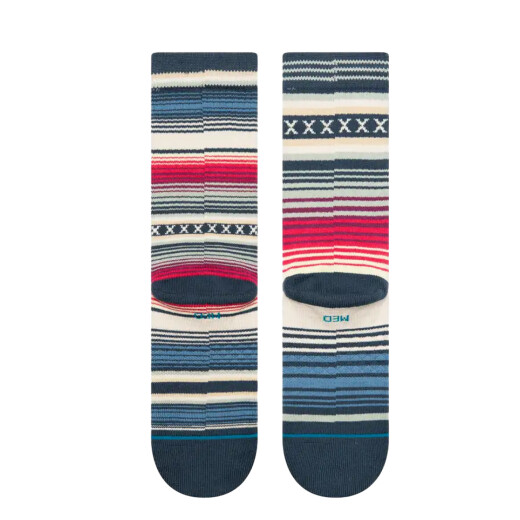 Medias Stance Curren St Crew - Azul Medias Stance Curren St Crew - Azul