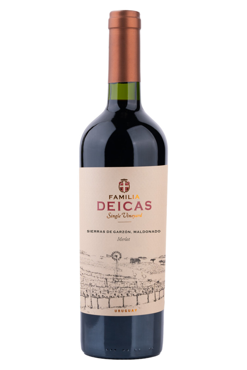 Vino Familia Deicas Single Vineyard Sierras de Garzón Merlot 750 ml 