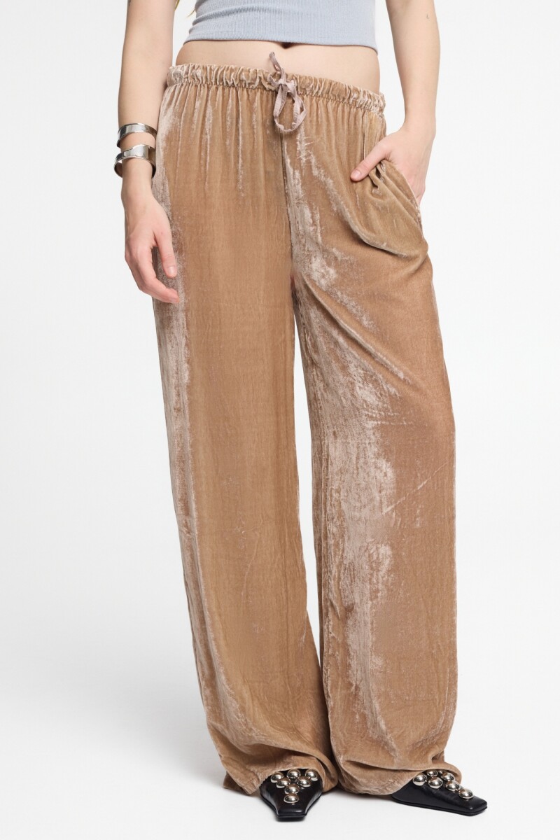 PANTALÓN VELVET Beige