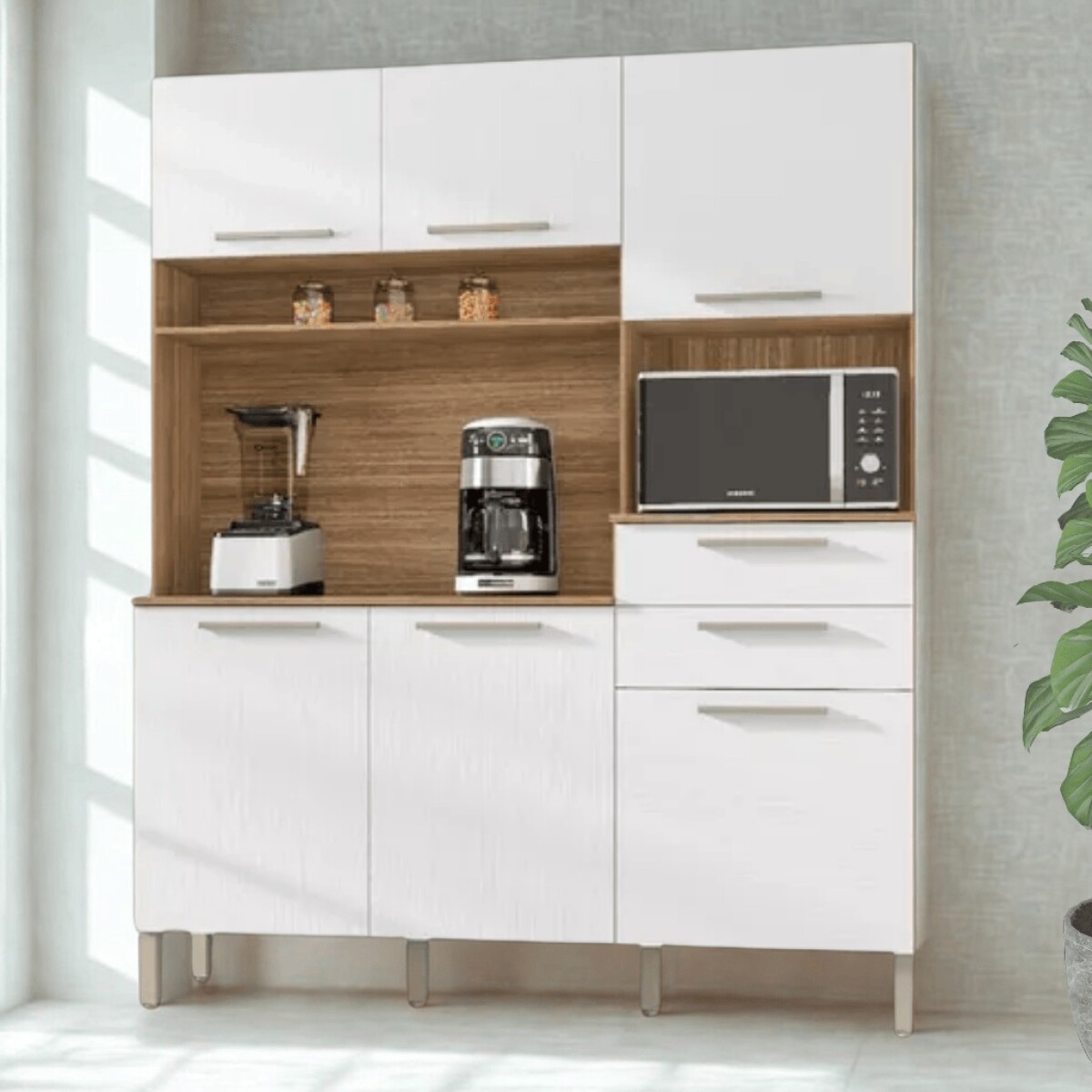 PARANA - KIT COCINA MONTESA FREIJO/BLANCO 2907-8976 