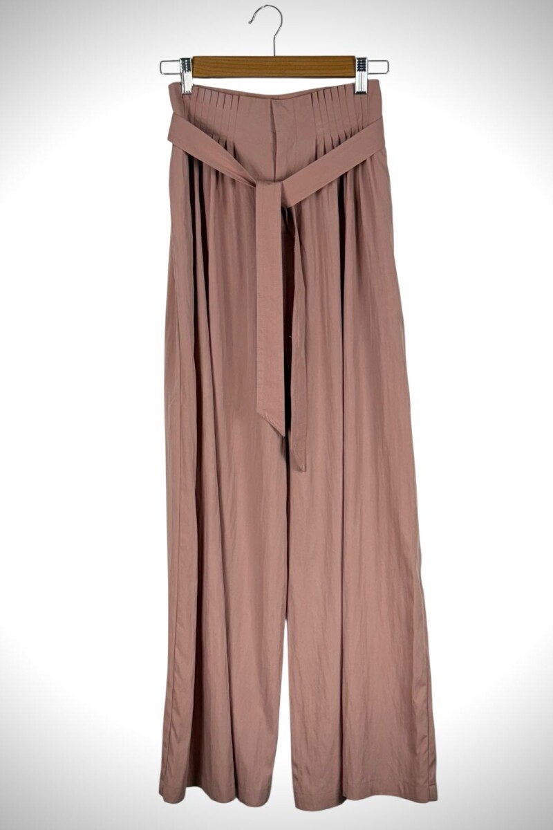 PANTALON RAYON OCASO - ROSA 