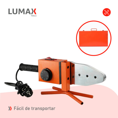 Termofusora Lumax 1500W con 12 Accesorios Termofusora Lumax 1500W con 12 Accesorios