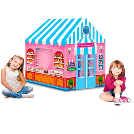Carpa Casita Infantil Dino Pastelería 93x69x103cm Pastelería