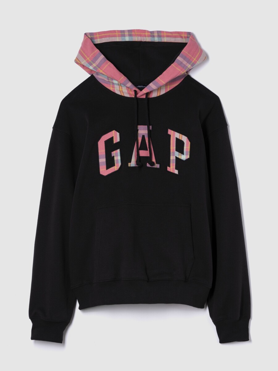 Buzo Canguro Logo Gap Hombre - Moonless Night 