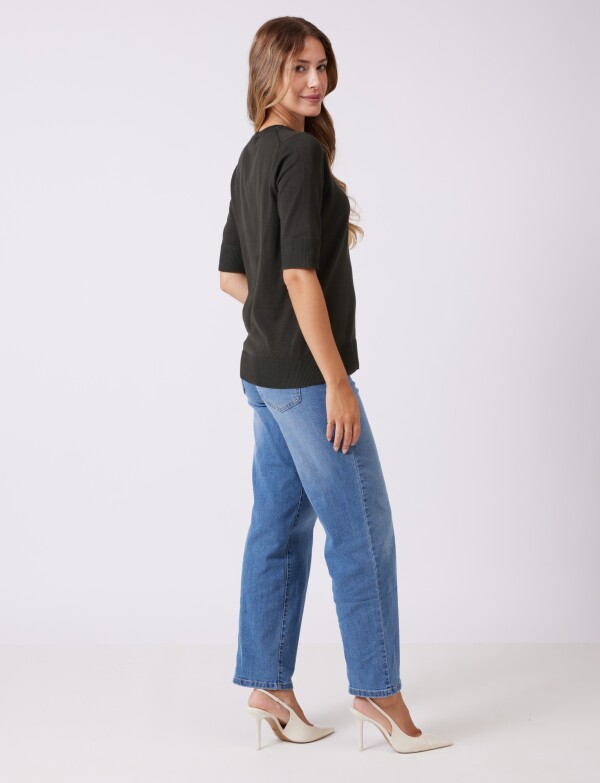 Buzo Basico VERDE OSCURO