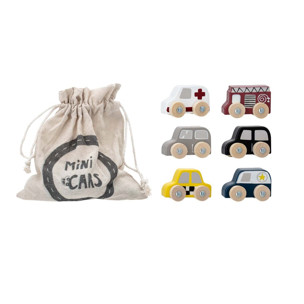 SET MINI VEHICULOS AVIN KIDS MDF MULTICOLOR MULTICOLOR