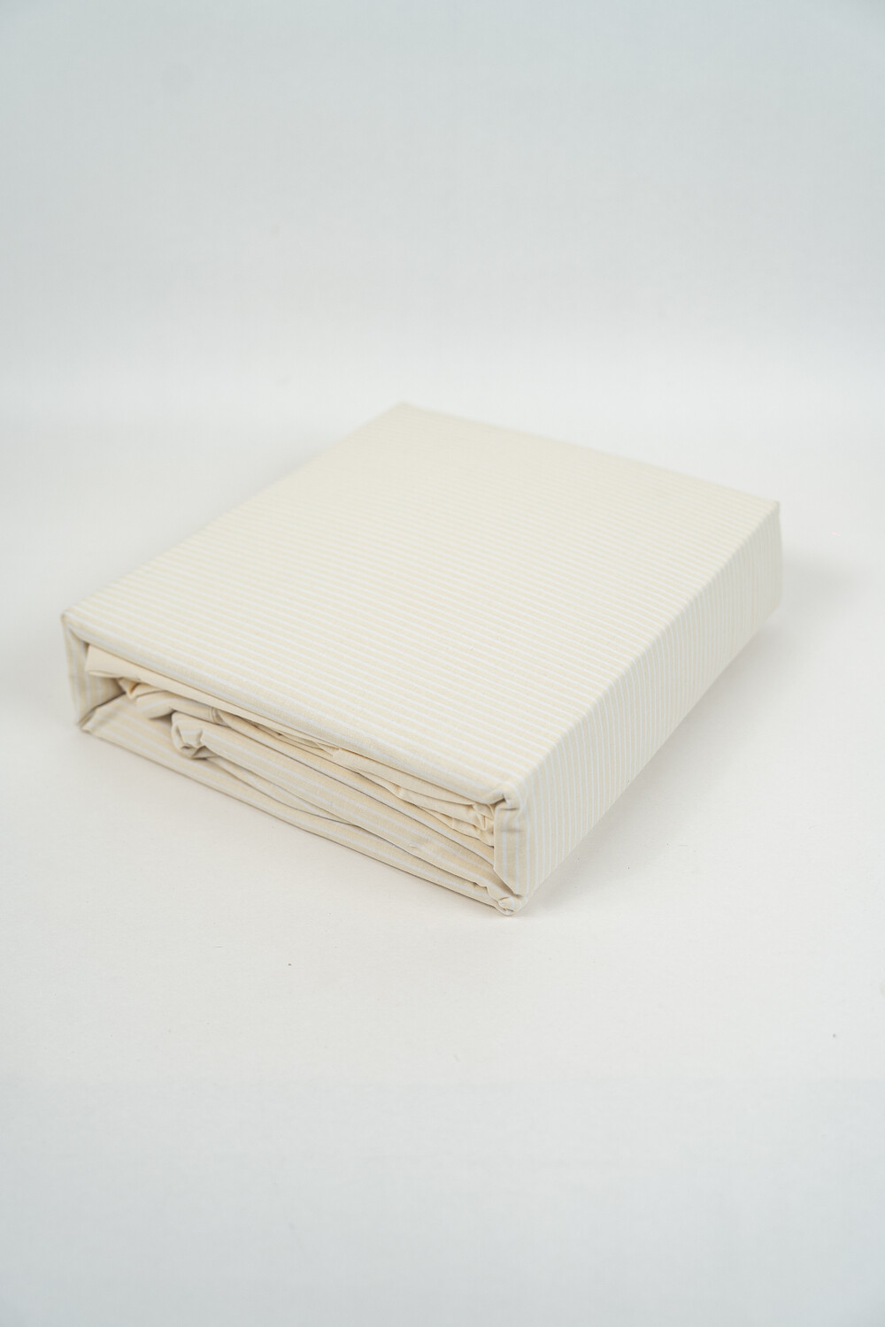 Sábanas 2 Plazas Queen 144 Hilos Stripes Crema