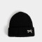 Gorro Cute Gorro Tejido Bordado - Negro