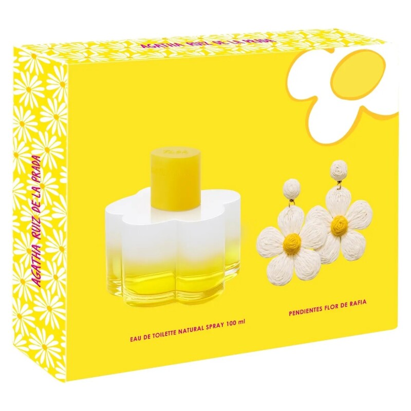 Agatha Ruiz De La Prada Estuche de Regalo Flor Eau de Toilette 100ml + Aros - Femenino