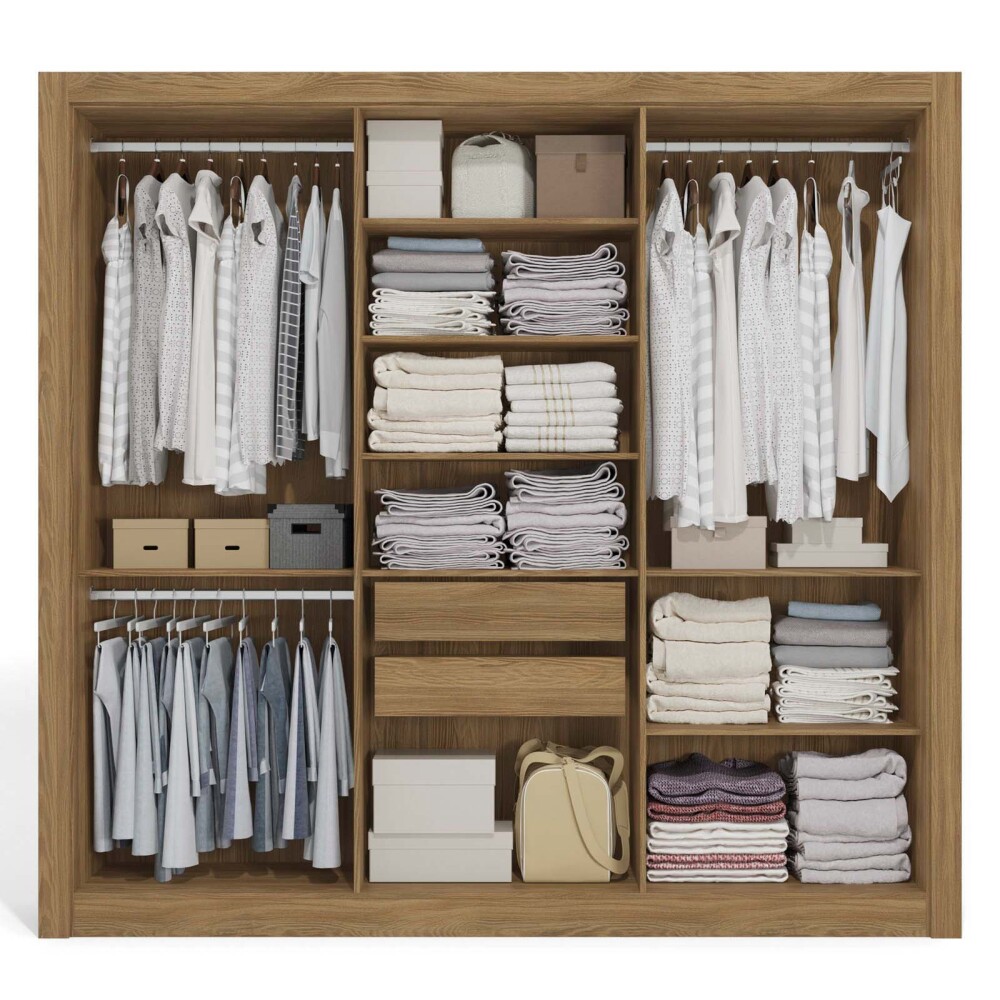 PLACARD 6 PUERTAS MDP NATURAL-BEIGE KOBE