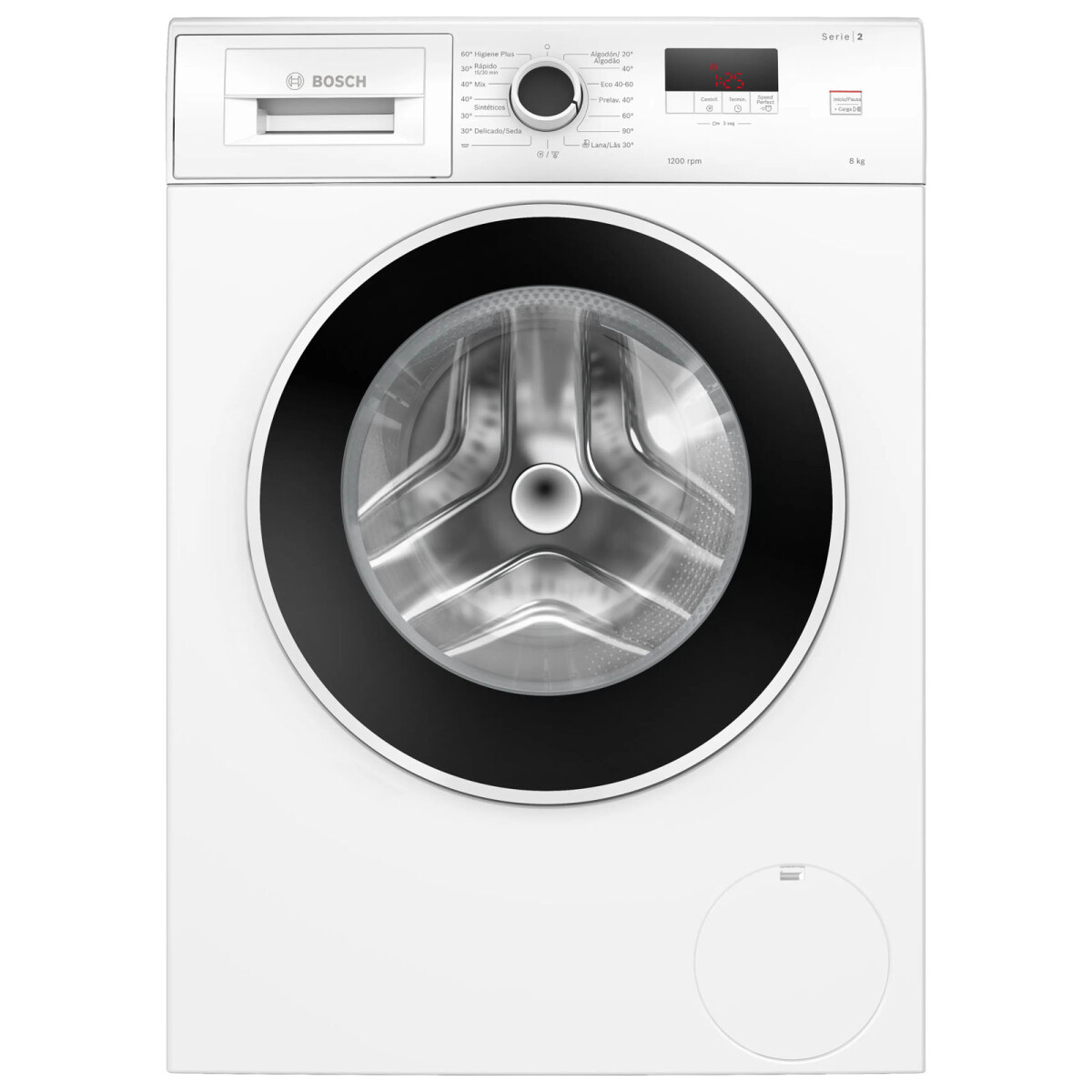 LAVARROPAS BOSCH - 8-KG BLANCO WGE03200ES 