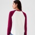 FRCH LS ORGANIC VINTAGE CREW LOGO BEET RED 19-2030 TCX