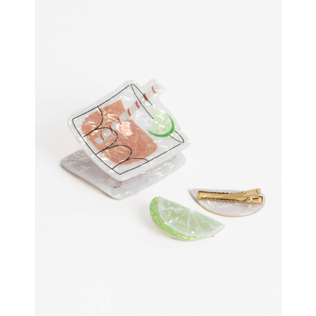 Set De Broches Combinacion Multicolor