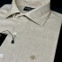 CAMISA DE LINO Beige jaspeado