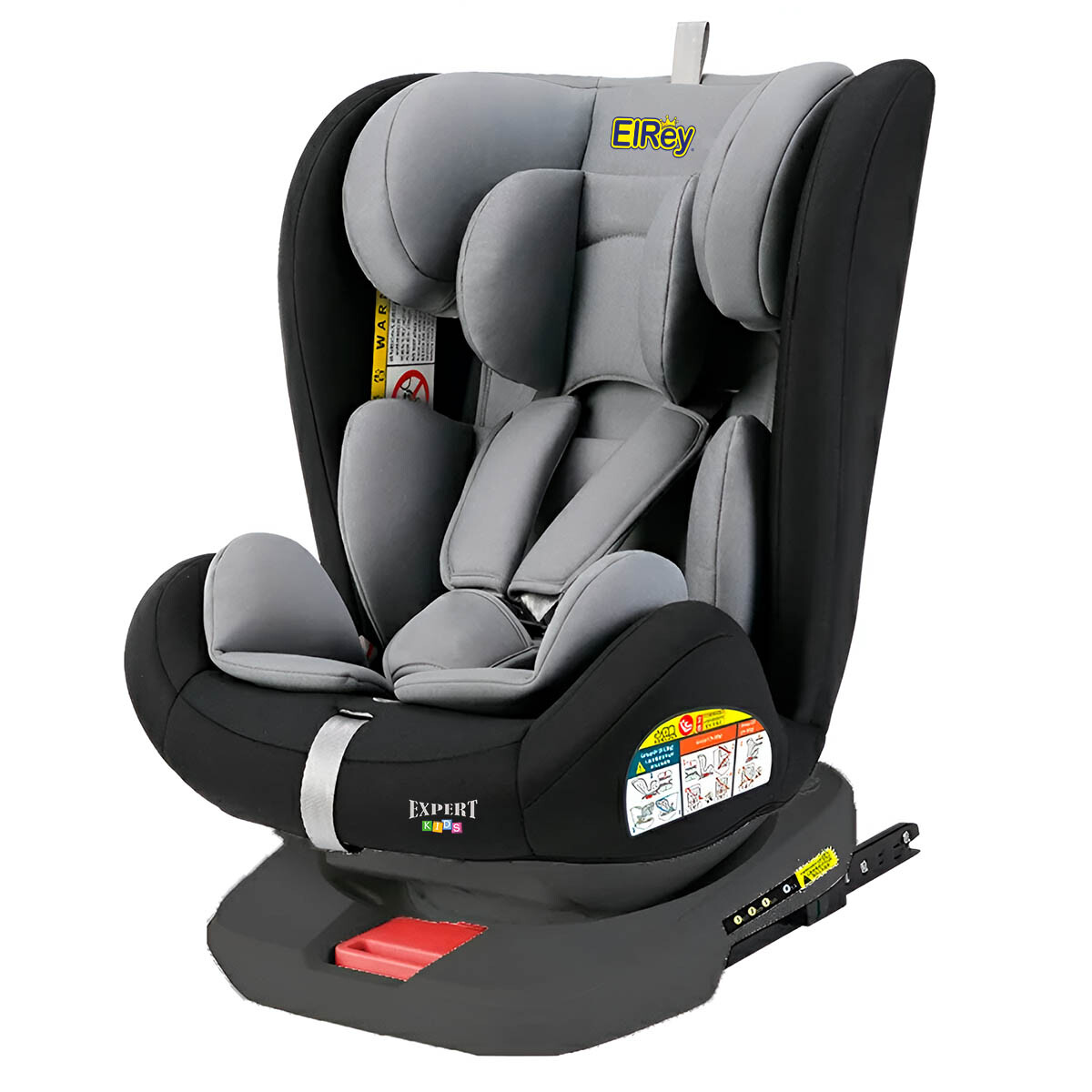 Butaca Silla Auto Bebé Cleopatra Giro 360 Reclinable - Negro 