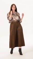 Falda Roma chocolate