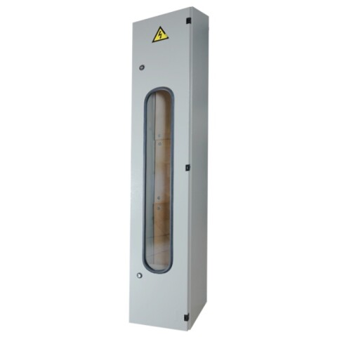 GABINETE METAL P/ 3 MEDIDORES TRIFASICO CORTE 100A RST+N+T GABINETE METAL P/ 3 MEDIDORES TRIFASICO CORTE 100A RST+N+T