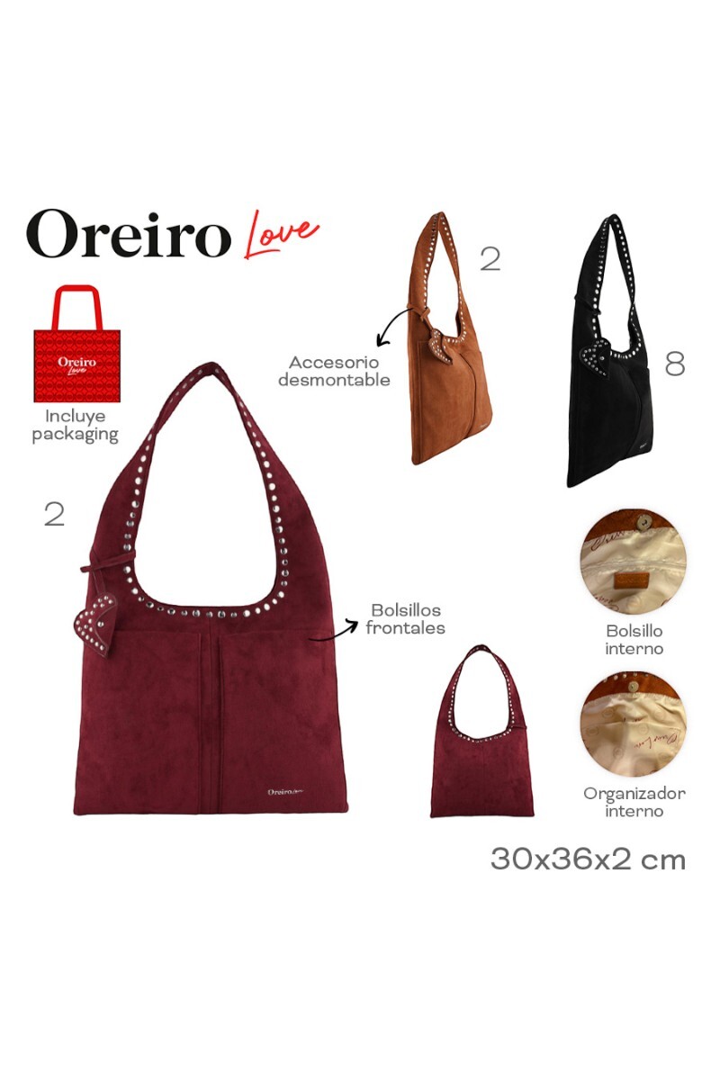 Cartera Las Oreiro Bordeaux