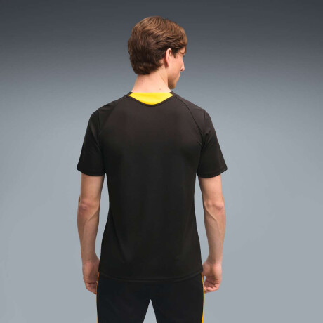 Remera Cap Tr.Camiseta de Hombre Negro