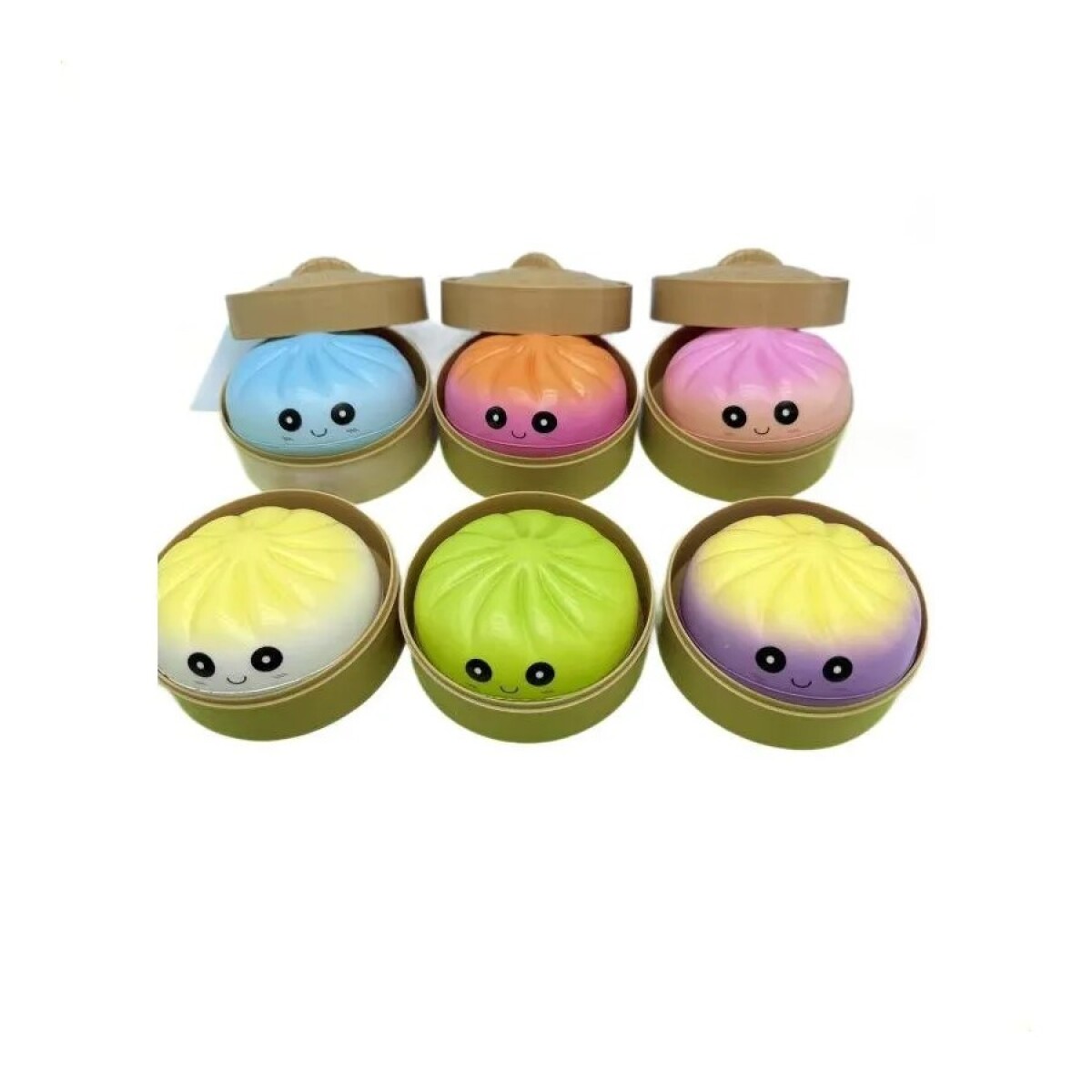 Squishy Dim Sum Dumplings Mistery Varios Modelos Sorpresa 