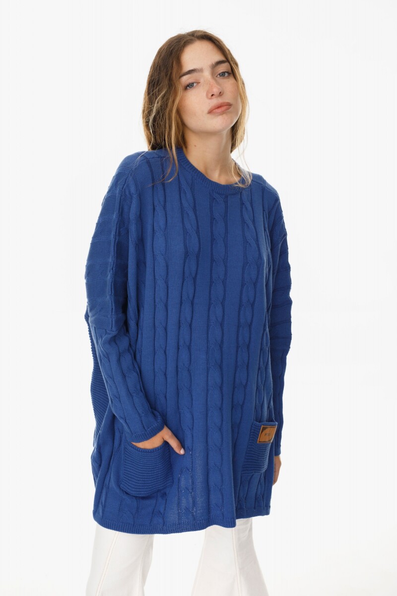 Sweater Oceano - Azul Francia 