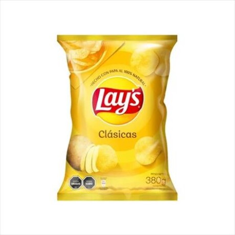 Papas Fritas LAYS Clásica 380g Papas Fritas LAYS Clásica 380g