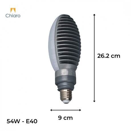 Lámpara led 54w E40 remplazo sodio-mercurio Lámpara led 54w E40 remplazo sodio-mercurio