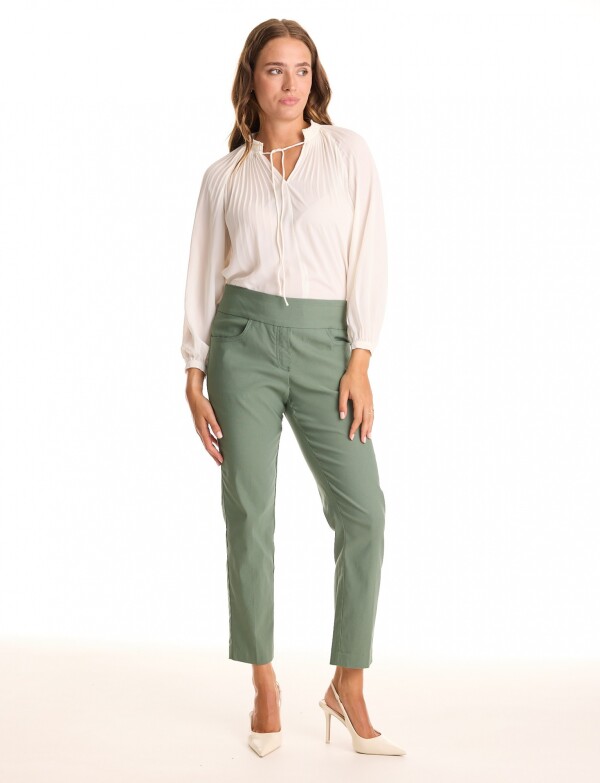 Pantalon Clásico VERDE