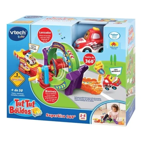 Juego Infantil Tut Tut Super Giro 360 Vtech 001