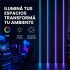 Luz LED Panel WPC RGB Varios Modos 250 cm RGB