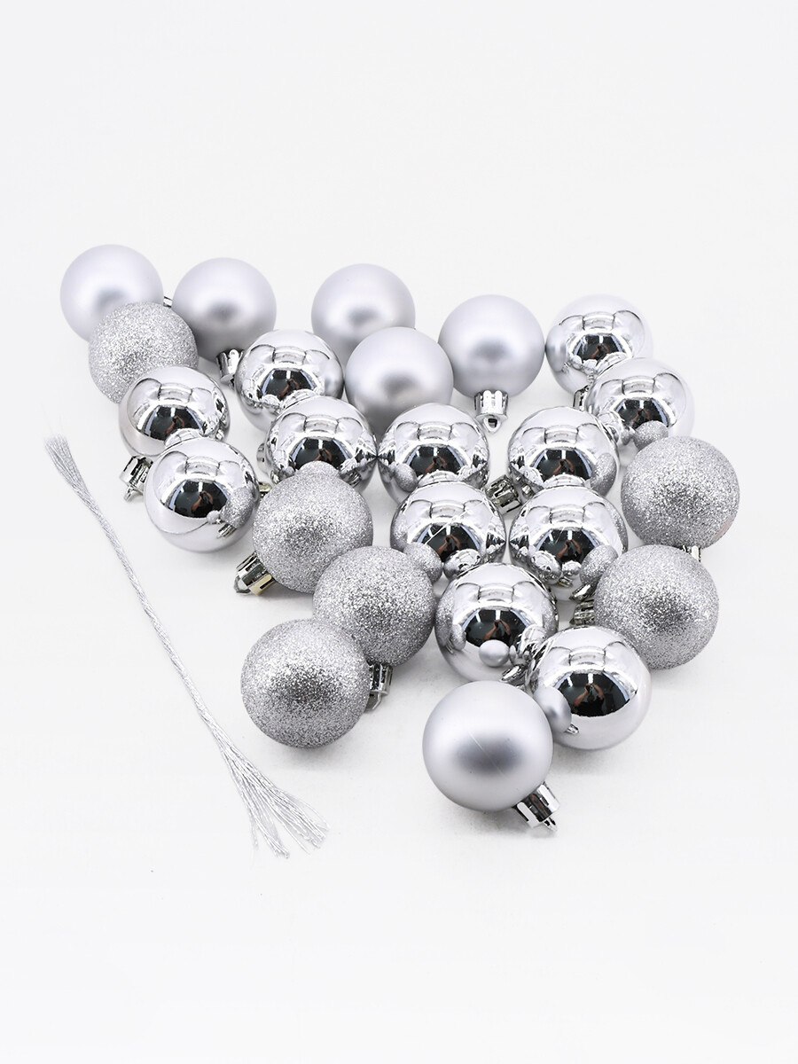 CHIRIMBOLOS SET 24PCS - PLATEADO 