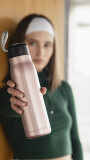 BOTELLA GAHNITA ROSA METALIZADO