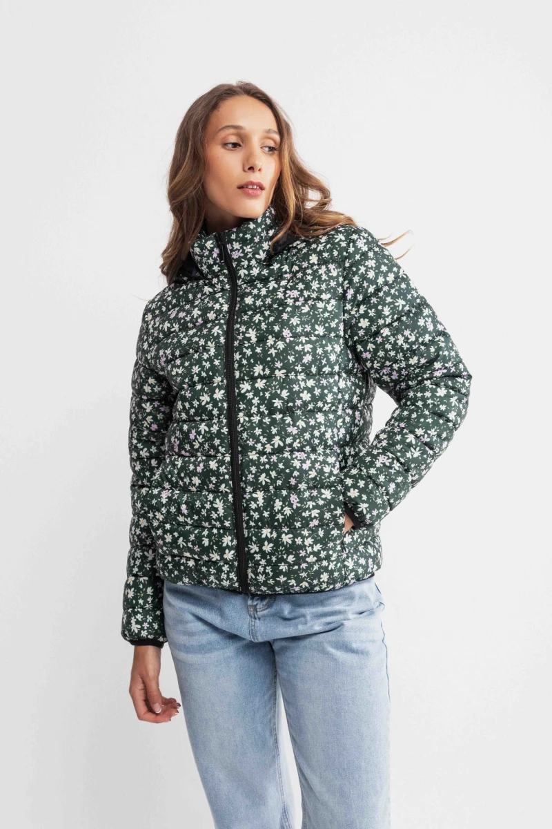 Campera Modena - Flores print 