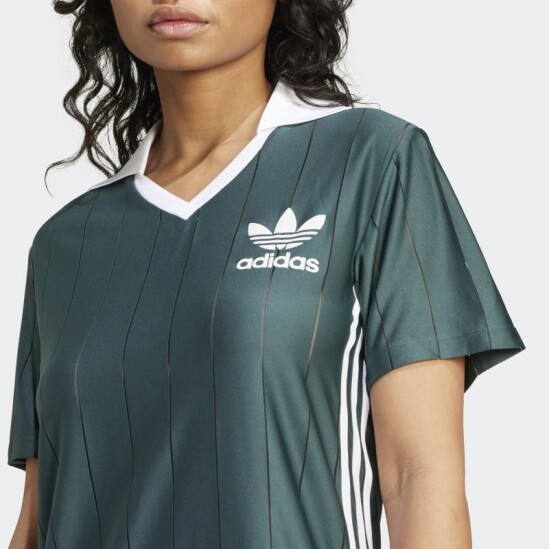 Vestido Adidas Adicolor 3 Rayas Verde