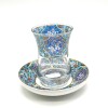 Vaso de té plato cerámica x1 Modelo 1