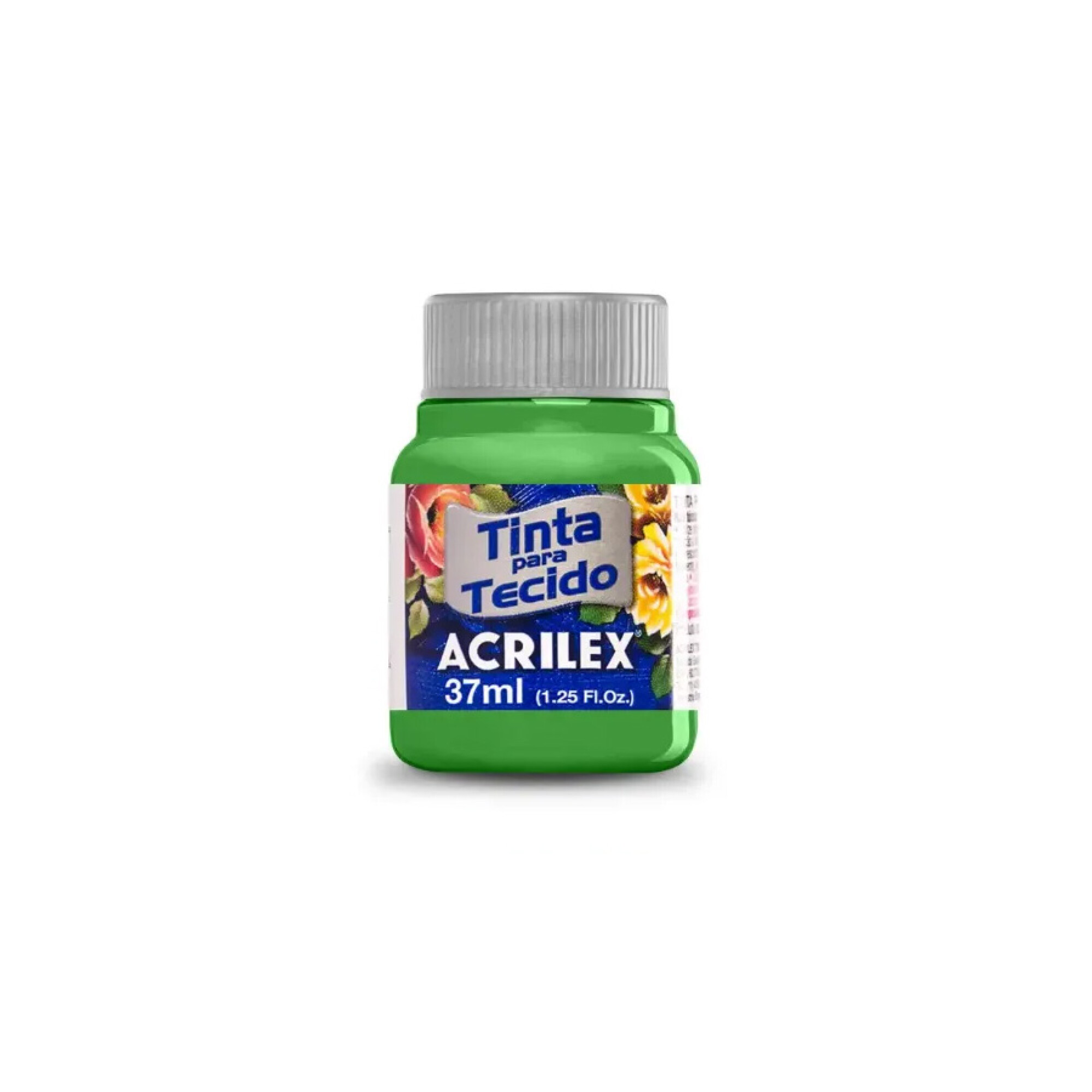 Pintura para Tela Acrilex Mate 37 ml (Tonos Verdes) 510 Verde