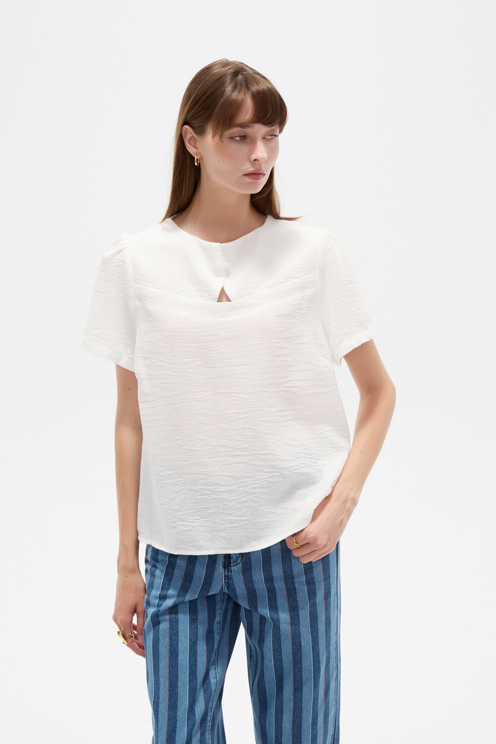 Blusa Torvan Marfil / Off White