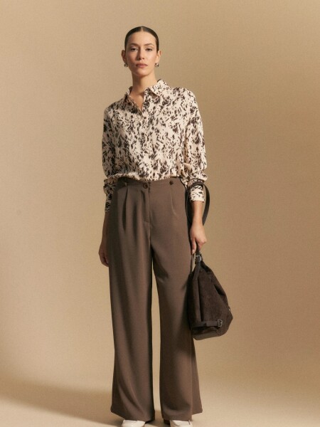 CAMISA ALLIE ASTRAL BEIGE