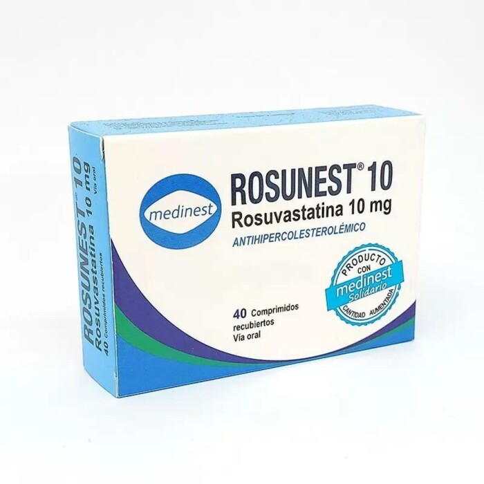 ROSUNEST 10 MG CJ X 40 COMP. única